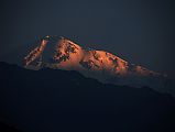 214 Tilicho Peak At Sunset From Kagbeni Tilicho Peak blazed in the setting sun from Kagbeni.